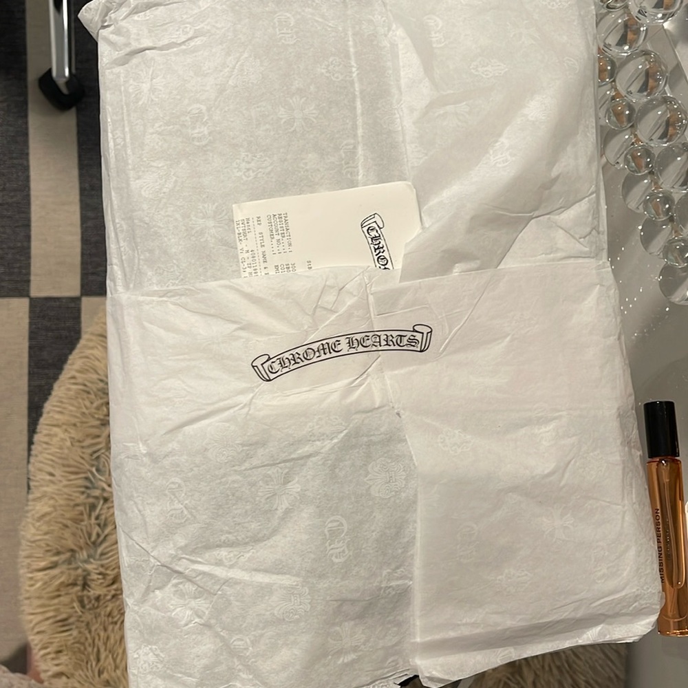 BRAND NEW CHROME HEARTS ZIP UP
